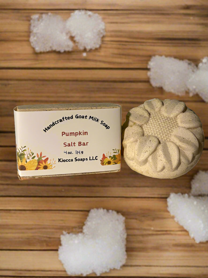 Pumpkin Goat Milk Salt Bar
